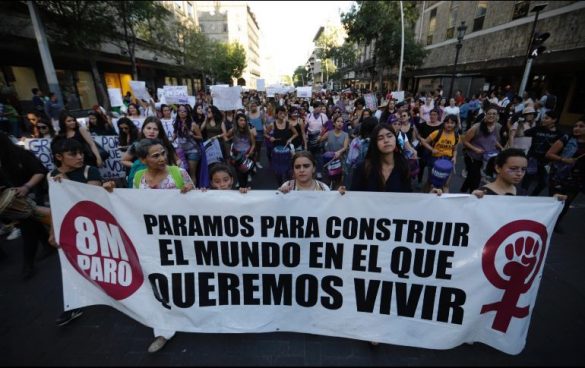 Marchan en Guadalajara en el marco del Día Internacional de la Mujer ...